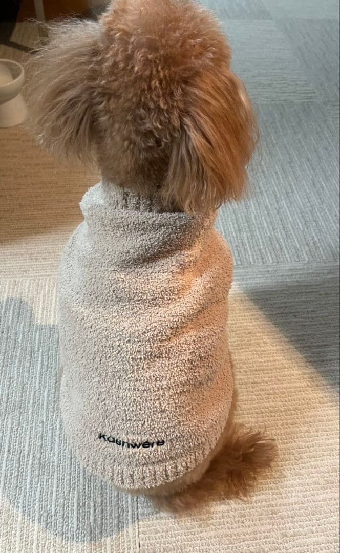 kashwere ベージュ フリース犬服 PETS | kashwere Japan (カシウエア