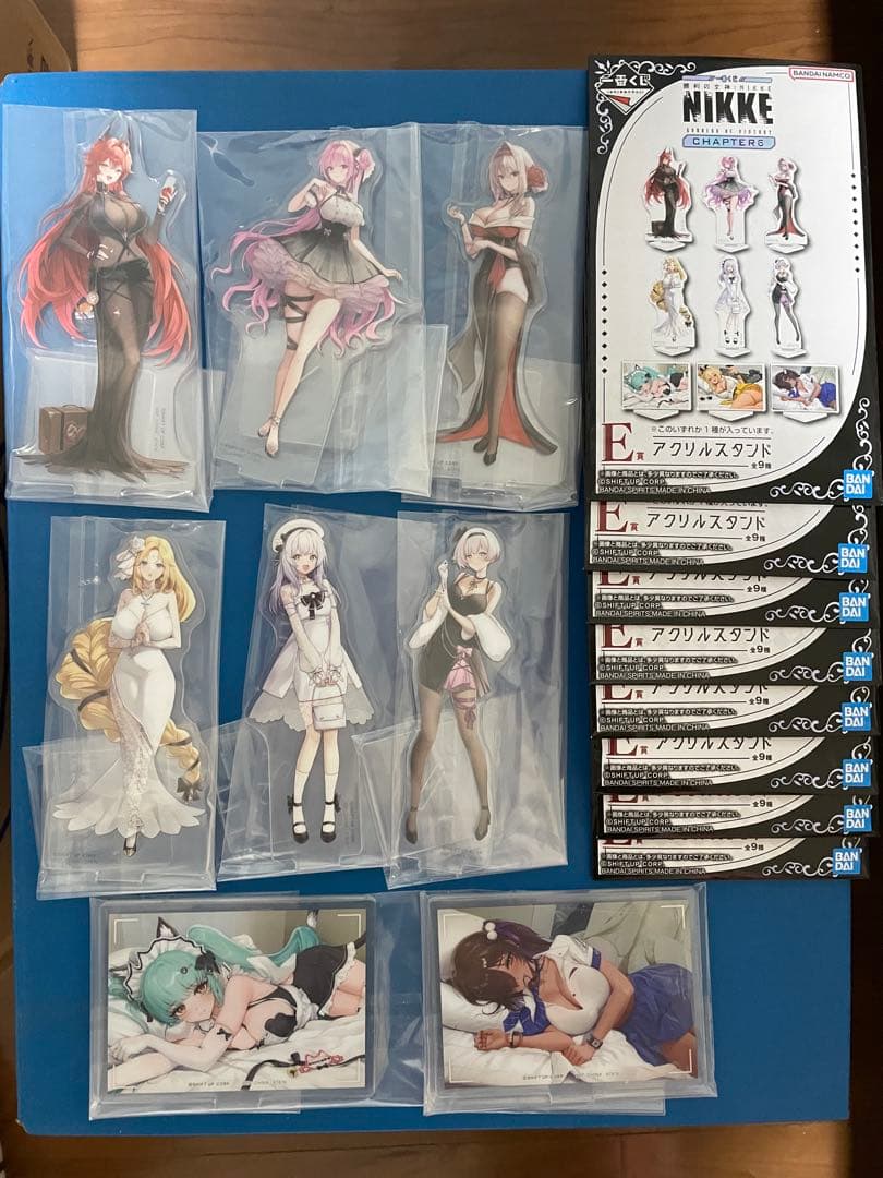 勝利の女神 NIKKE ニケ 一番くじ E賞 アクスタ セット GODDESS