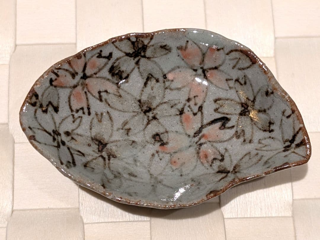 滝口和夫　桜　豆皿　５枚セット