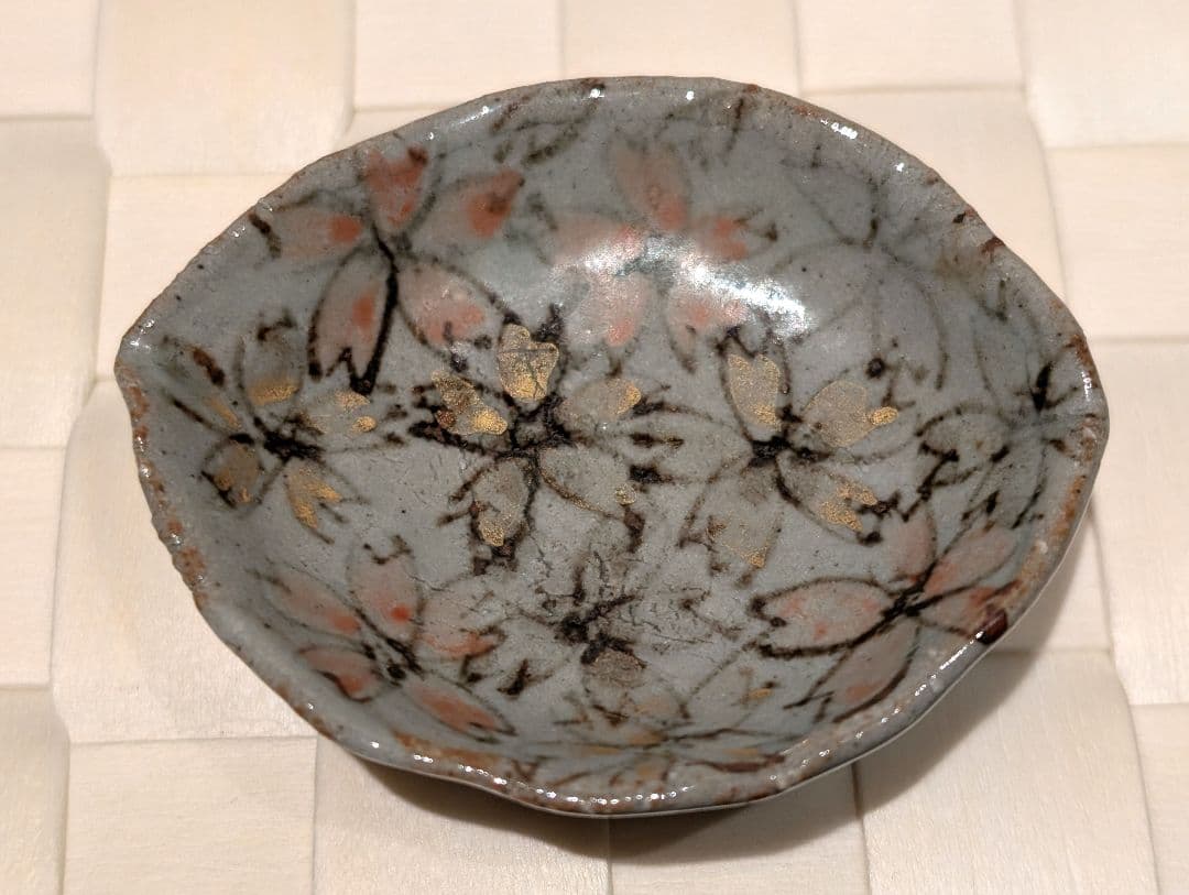 滝口和夫　桜　豆皿　５枚セット