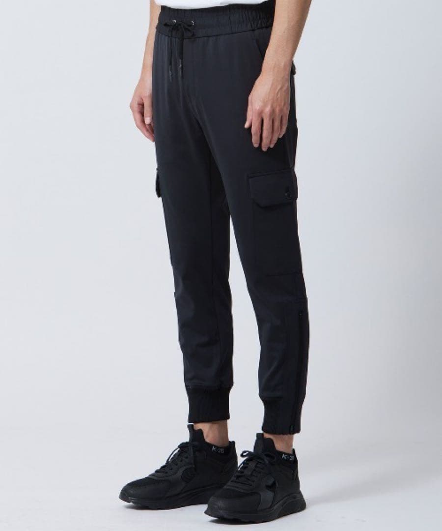 rick owens×Champion ブラック ジョガーパンツ