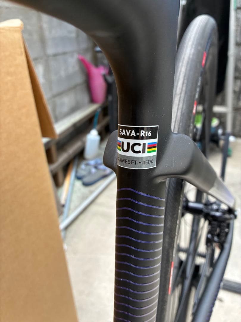 SAVA ロードバイク ブラック グラデーション