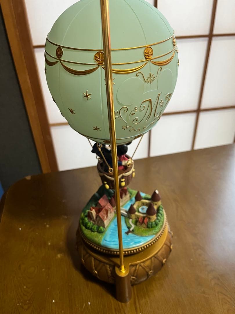 難あり【未使用】非売品 ミッキー＆ミニー バルーンランプ オルゴール