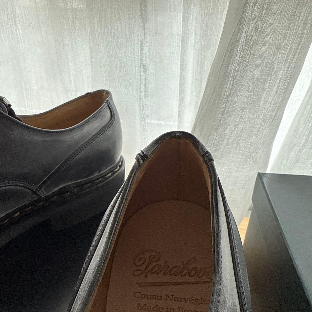 パラブーツ　シャンボード　ネイビー