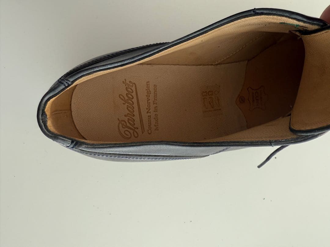 パラブーツ　シャンボード　ネイビー