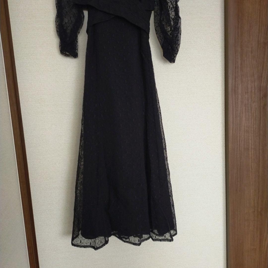 【希少】エトル カシュクールデザインフレアドレス ワンピース