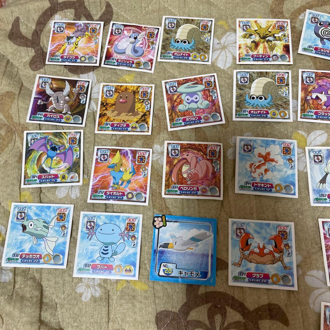 ポケモン 初代 最強シール列伝 改 箱付き未開封 18パック➕おまけ