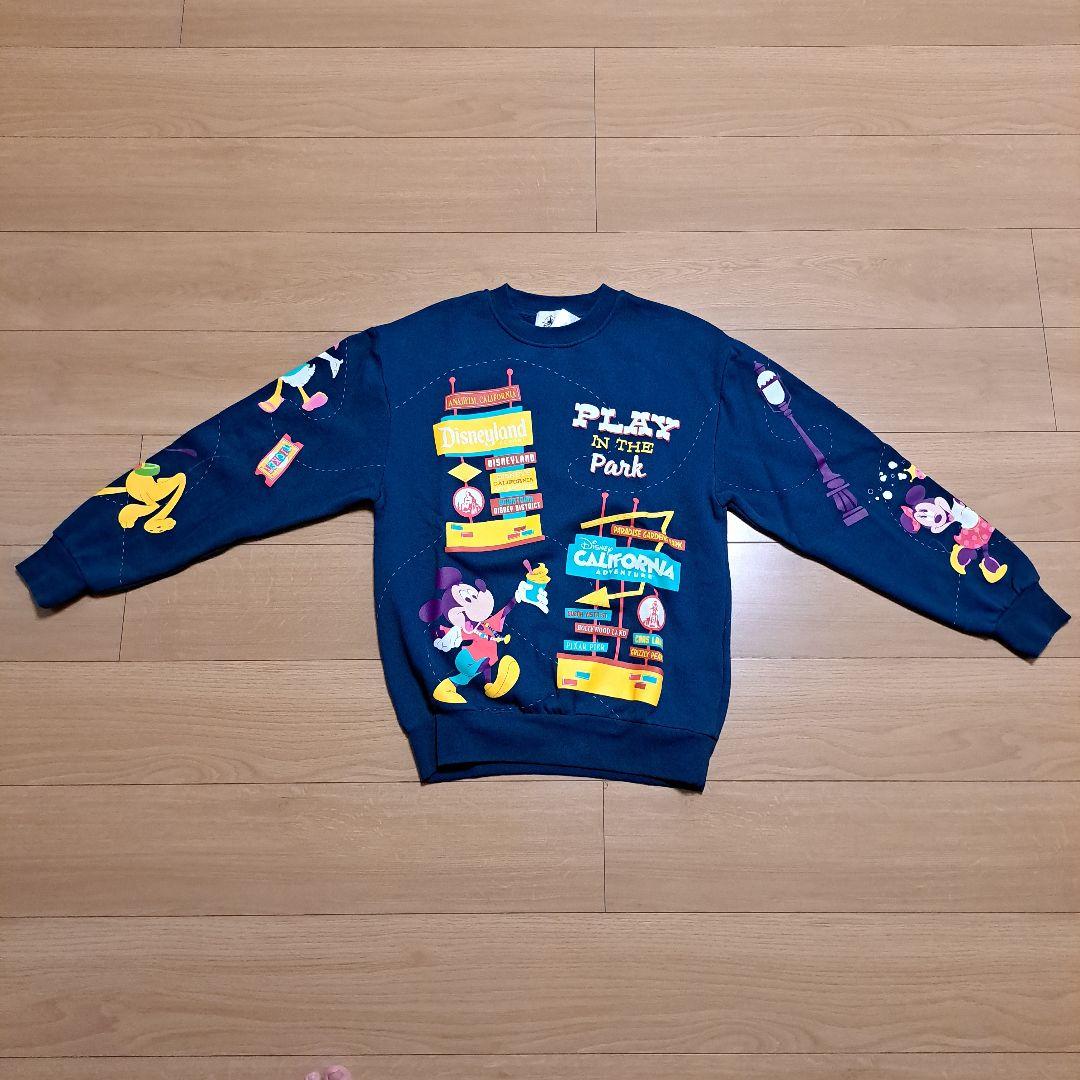 2枚セット アナハイムディズニーランド トレーナー ミッキー ミニー スウェット