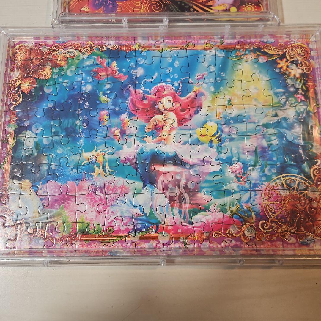 ディズニー ジグソーパズル 2点セット 額縁(透明パネル)付き - メルカリ