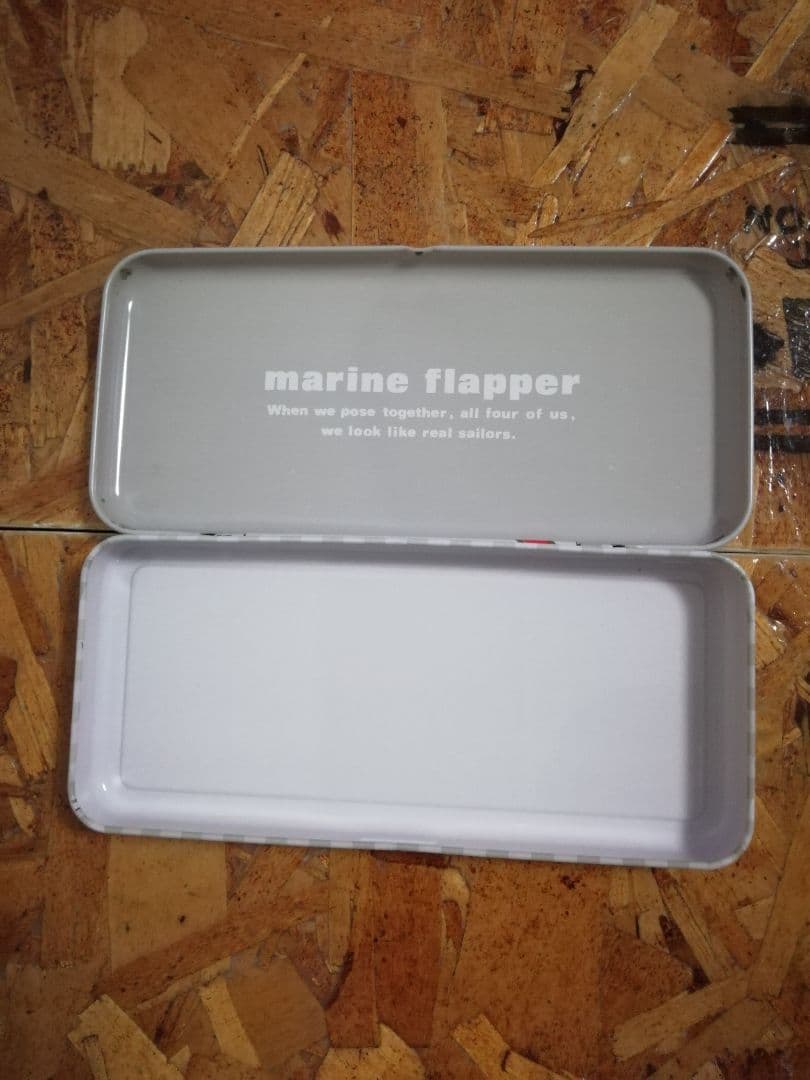昭和レトロ marine flapper マリンフラッパー 缶ペンケース レアの通販
