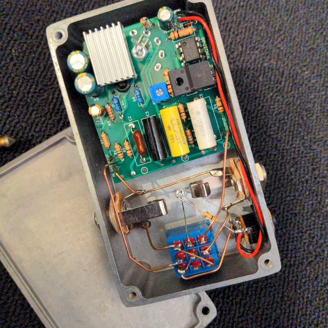 真空管ブースター 12AX7 エフェクター ☆真空管ブースター バッファ