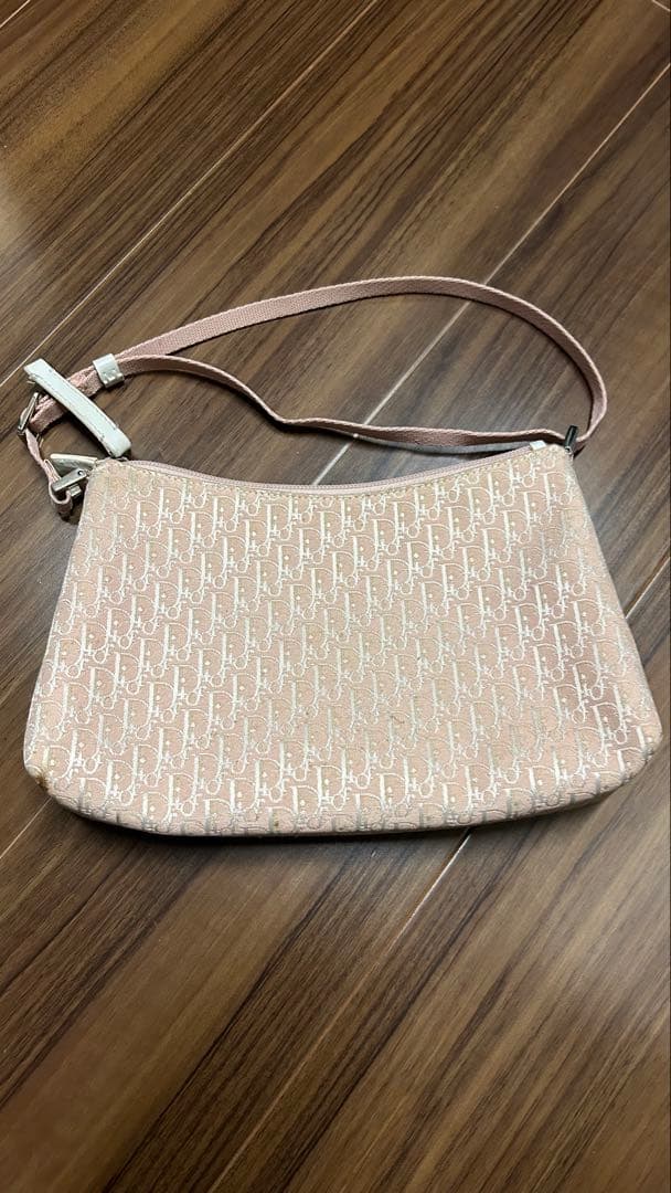 Christian Dior ピンクハンドバック