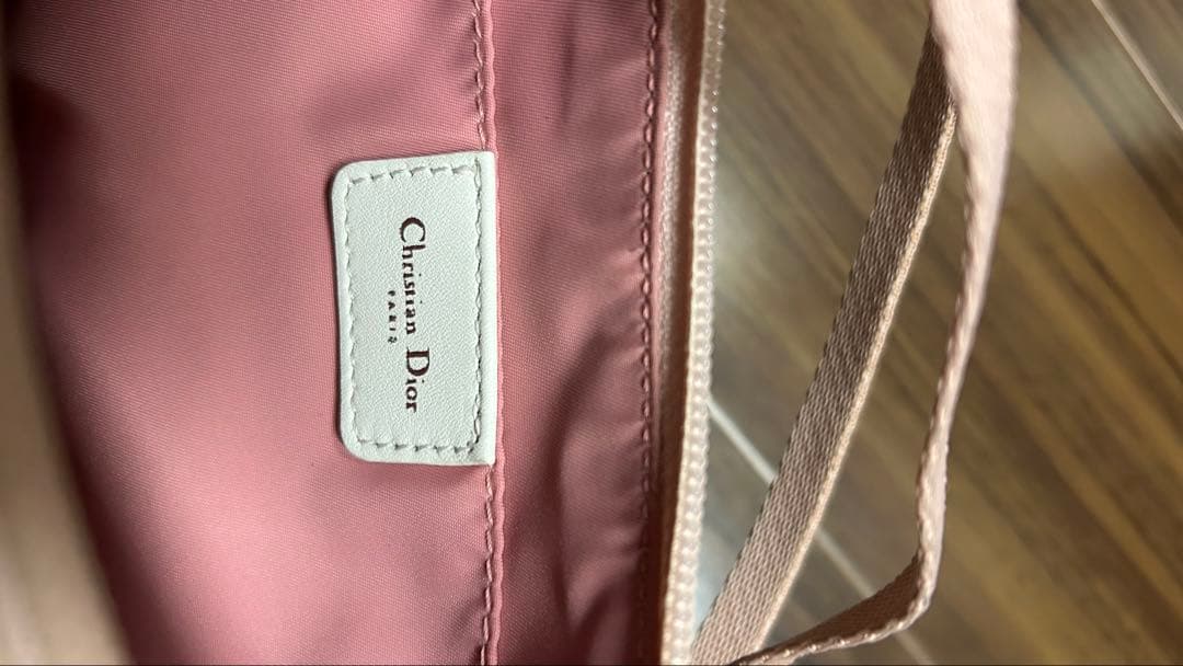 Christian Dior ピンクハンドバック