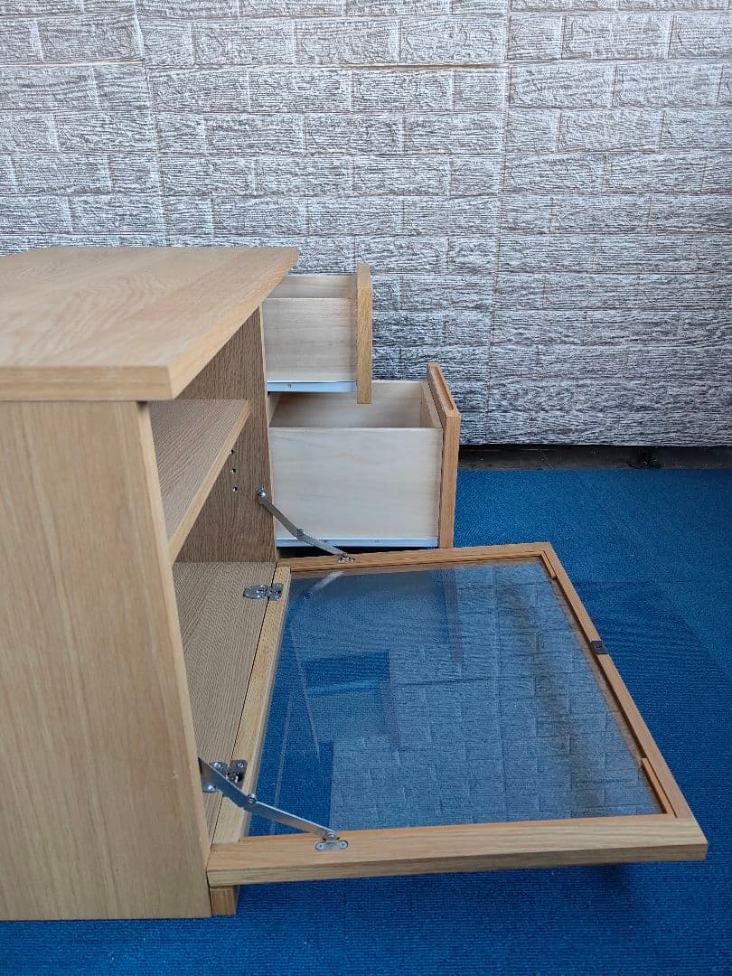 MUJI 無印良品 AVラック オーク材 TV台 リビング収納