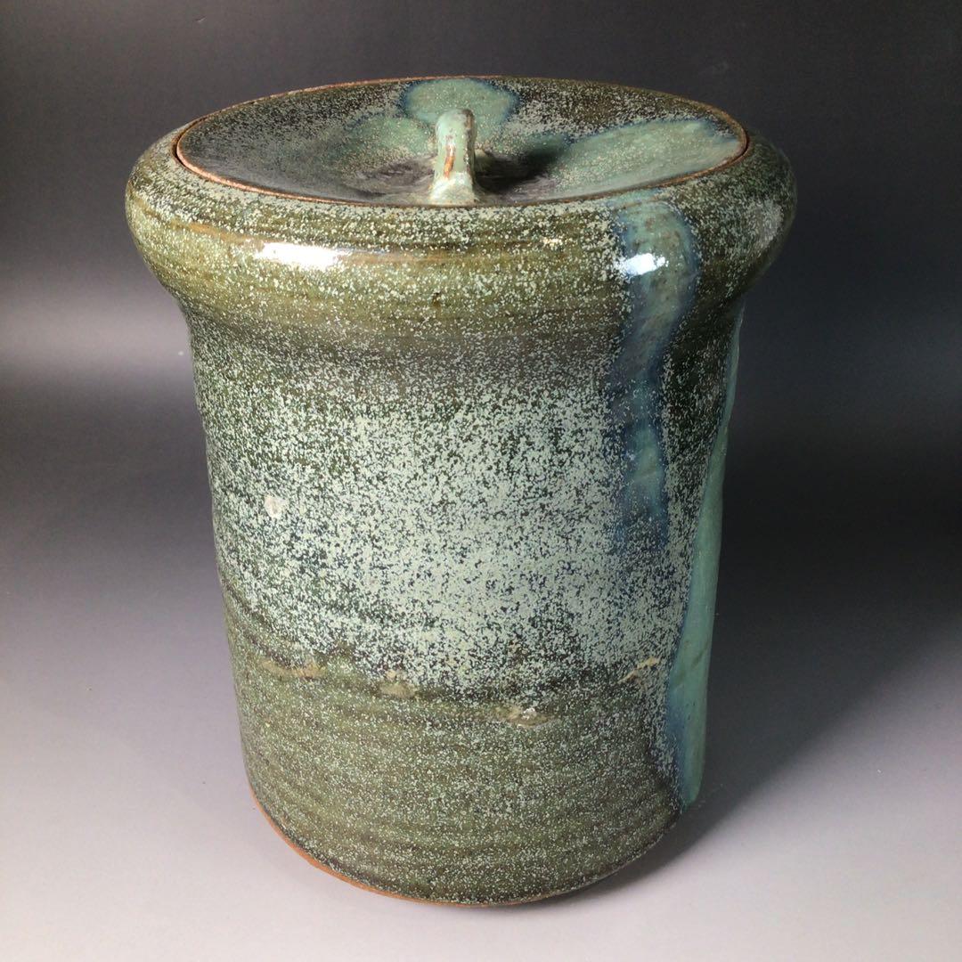 R913 水指 『肥前唐津焼』『天山窯造』 共箱 茶道具 - メルカリ