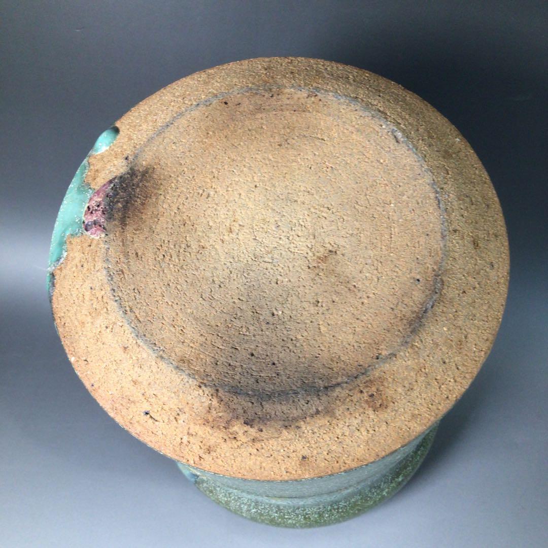 R913 水指 『肥前唐津焼』『天山窯造』 共箱 茶道具 - WWW