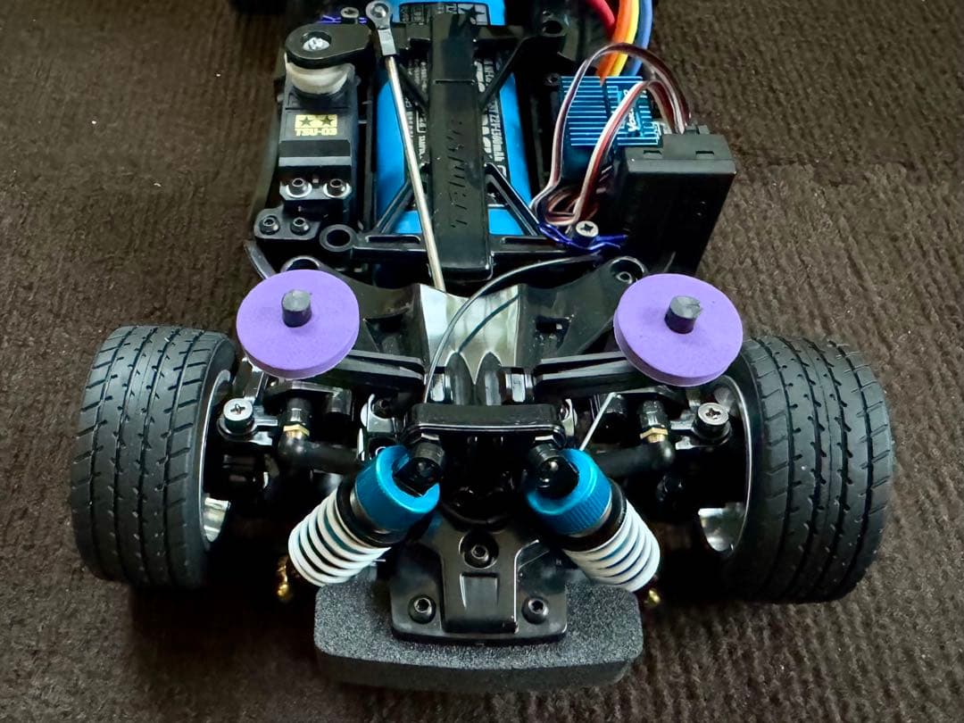 タミヤ M-06 シャーシ カルマンギア フルセット 組立済完成品