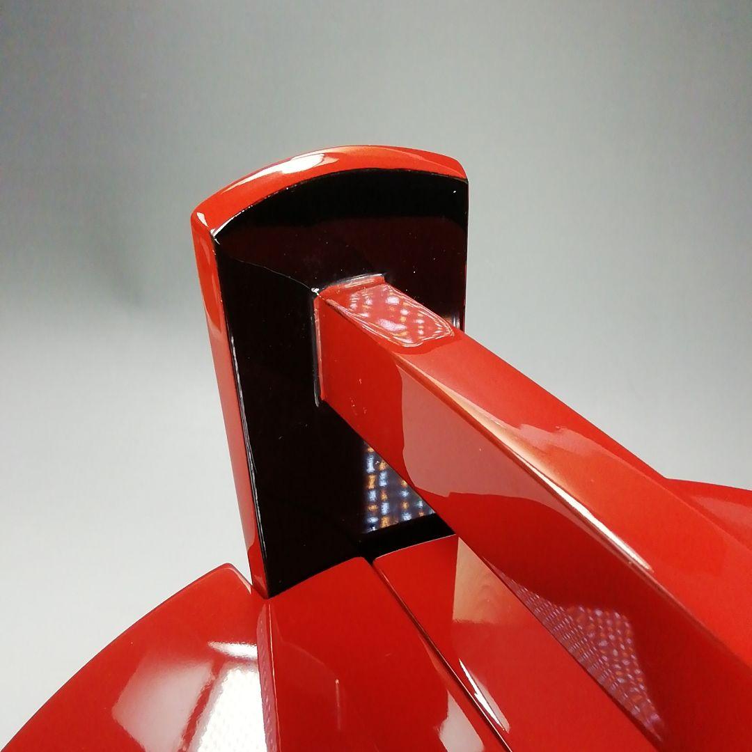 Ｓ４７３　水指　『輪島塗　朱銀箍　手桶水指』『塗師　高崎秋峰』『朱塗』　共箱