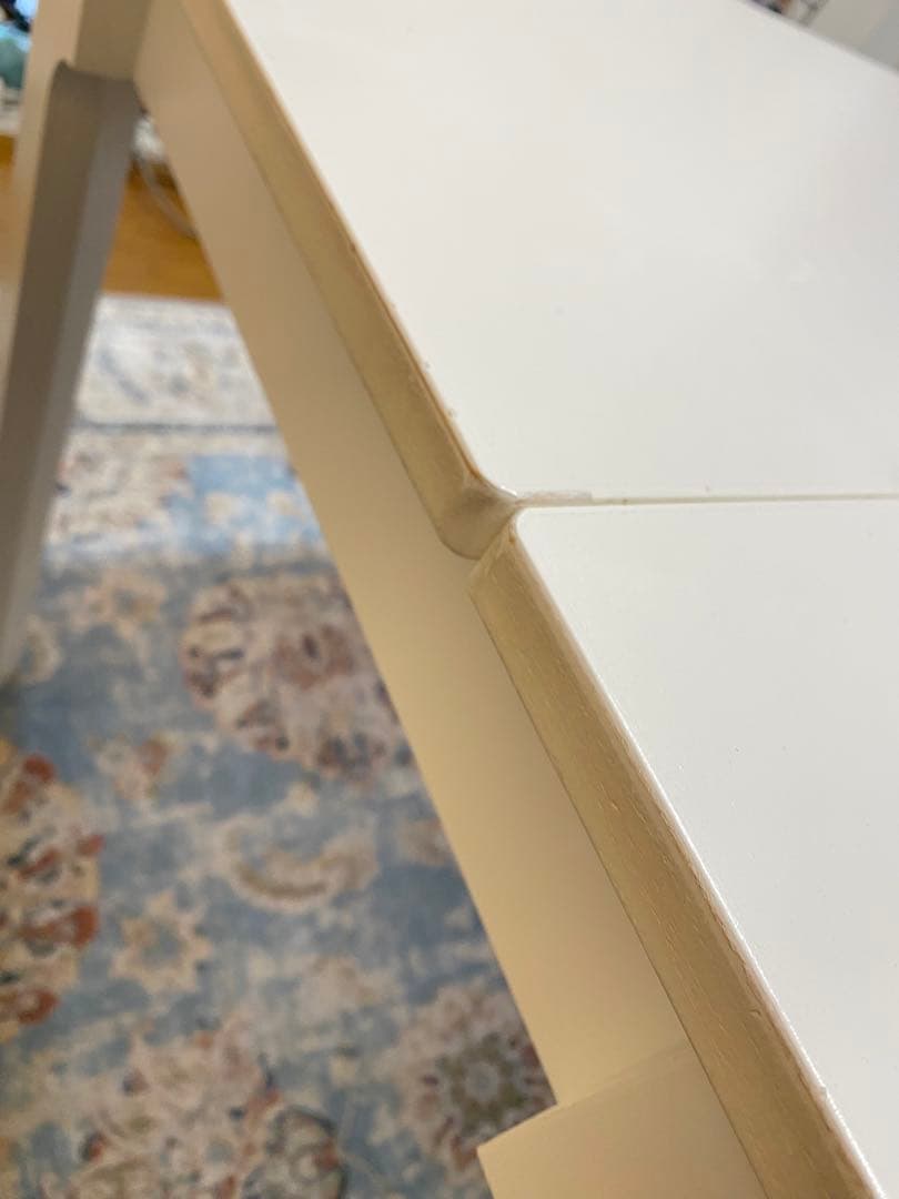 【ソファに合う】IKEAテーブル　高さ低め　65cm カフェテーブル　伸長できる