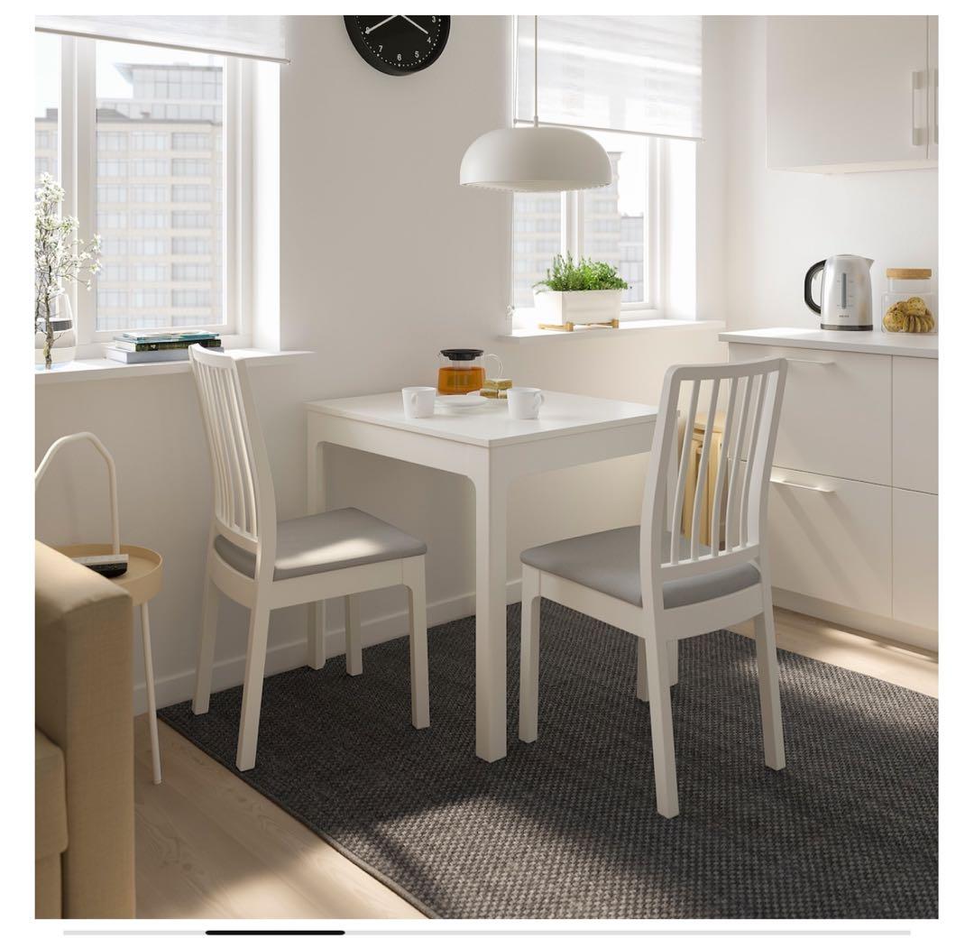 【ソファに合う】IKEAテーブル　高さ低め　65cm カフェテーブル　伸長できる