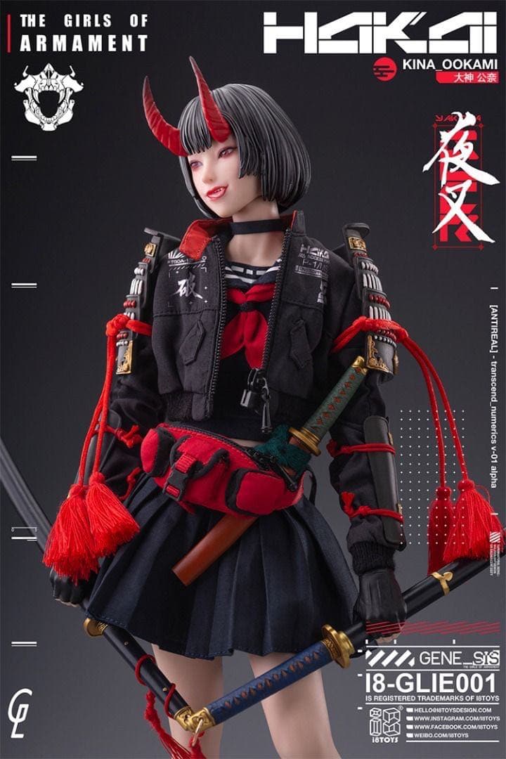 i8toys i8-GLIE001夜叉 大神公奈 1/6 KINA OOKAMI