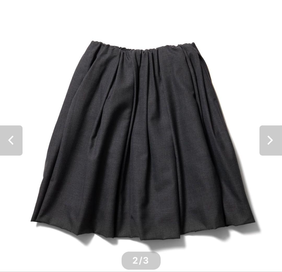 未使用　今季cccmalieシーマリー　グレンチェックバルーンスカート (38)