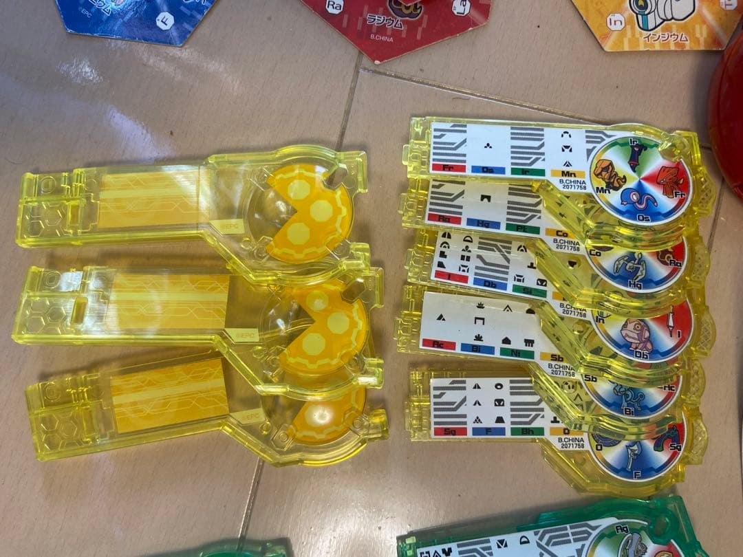 エレメントハンター エレバイル2種+ホルダー+追加プレパラートA〜D全