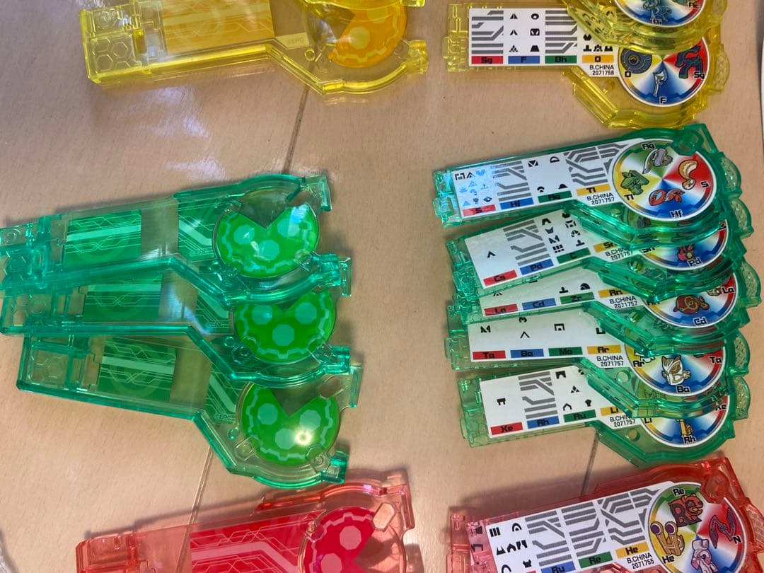 エレメントハンターエレバイル2種+ホルダー+追加プレパラートA〜D全セット