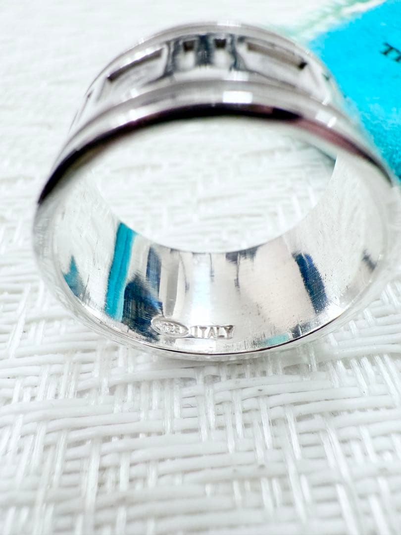 ティファニー　アトラス　ワイド　指輪　リング　21.5号　研磨仕上済美品 925