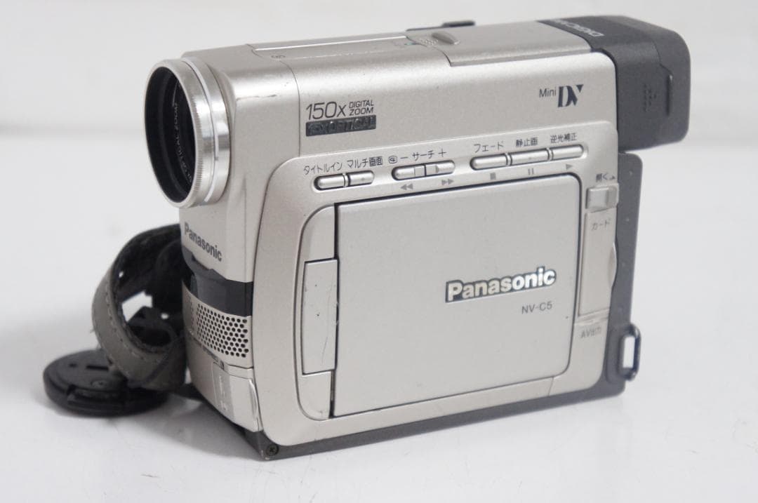 NV-C5 動作OK　Panasonic MiniDVビデオカメラ 1225