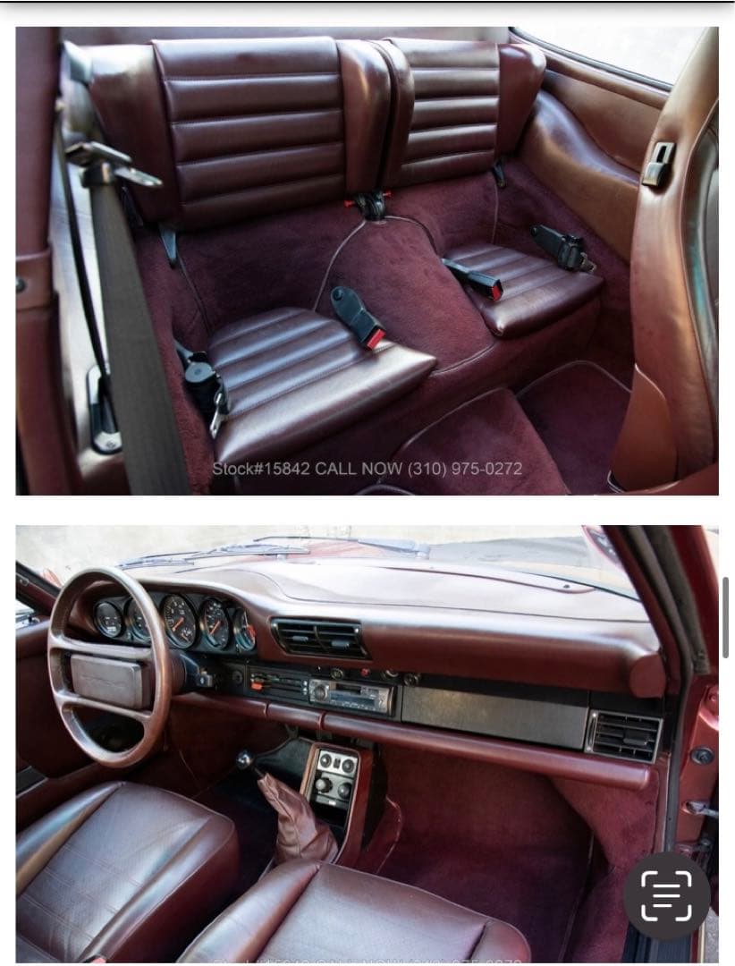 制作依頼　参考画像　ポルシェ 911 ターボ　バーガンディ