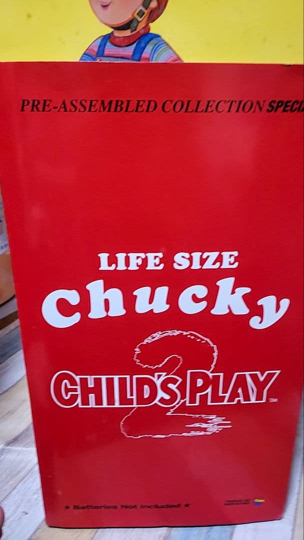 heyco公式アカウント01　メディコムトイ　ライフサイズ チャッキー