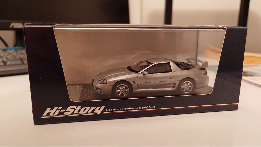 1/43 ハイストーリー 製　三菱GTO MR ミツビシレーシング 3000GT
