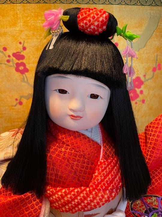 50年ほど前の物です。市松人形