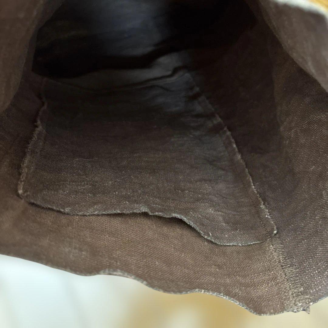 冨沢恭子　柿渋　ショルダーバッグ