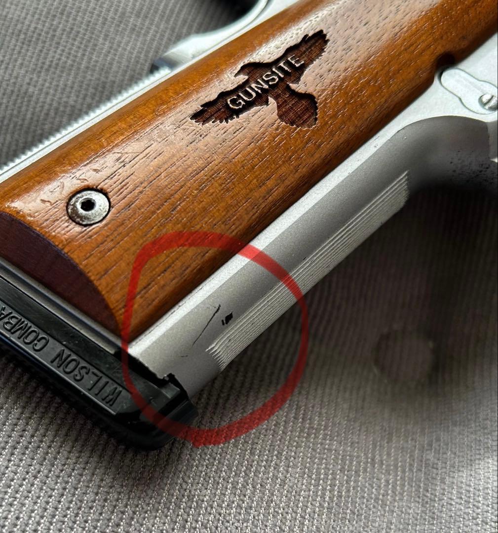 【WA】S&W SW1911 ガンサイトエディション シルバー