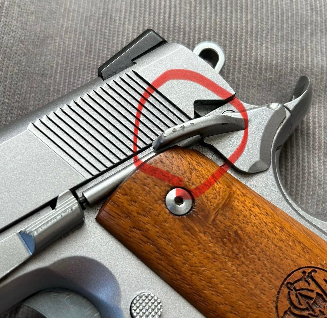 【WA】S&W SW1911 ガンサイトエディション シルバー