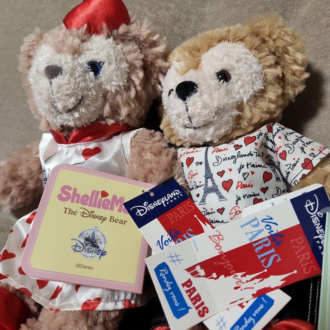 フランスパリディズニーのダッフィー&シェリーメイ