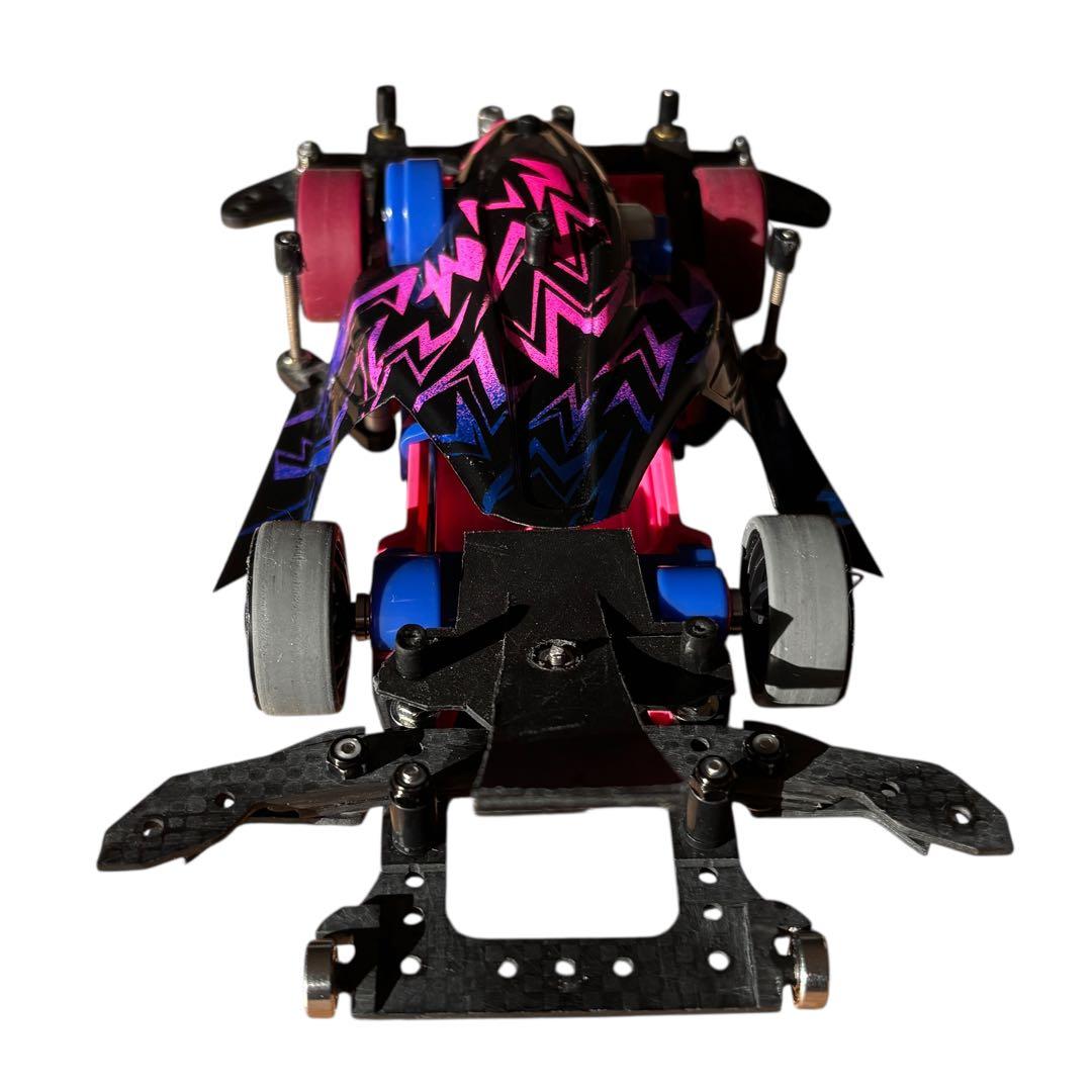 ミニ四駆 FM-VS完成車 提灯 ダブルバネAT アンカー