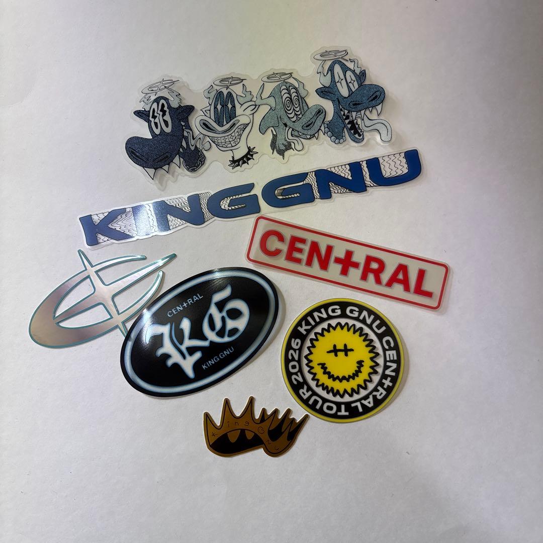 King Gnu CEN+RAL ステッカーセット 2026 - メルカリ