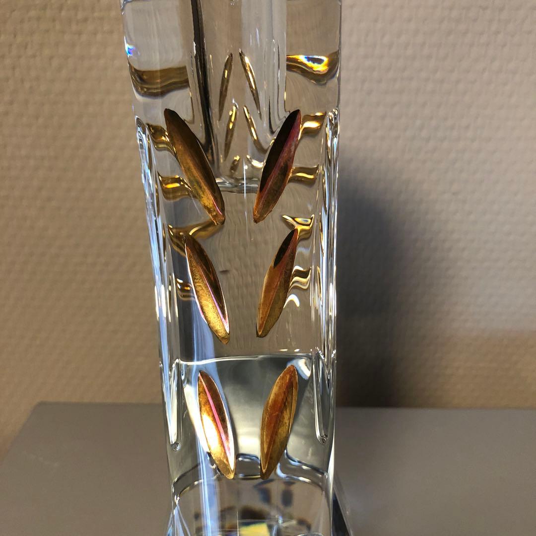 damk様専用 新品 バカラクリスタルガラス製の鳥の花瓶