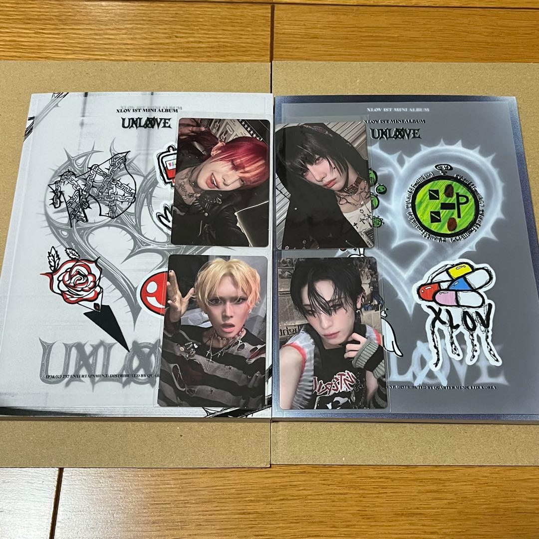 開封済】XLOV UXLXVE トレカ4枚付 - メルカリ