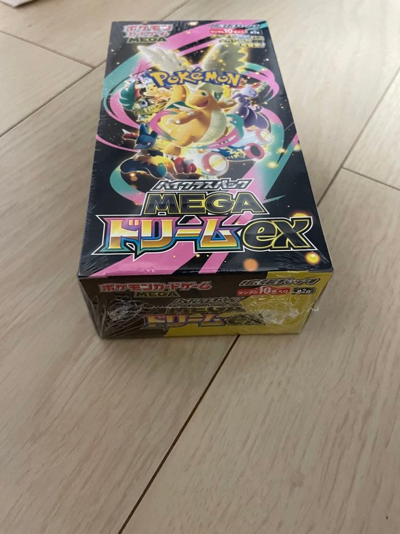 メガドリームex 1boxシュリンク付き ポケモンカードゲーム