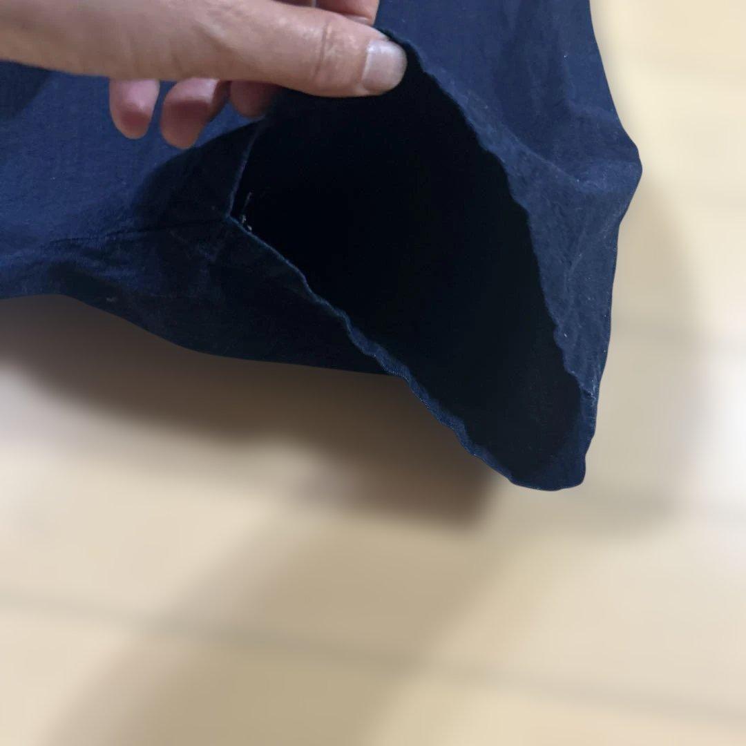 美品ソウソウSOU・SOU伊勢木綿臼井織ぬの株式会社ネイビーコットンパンツM男女