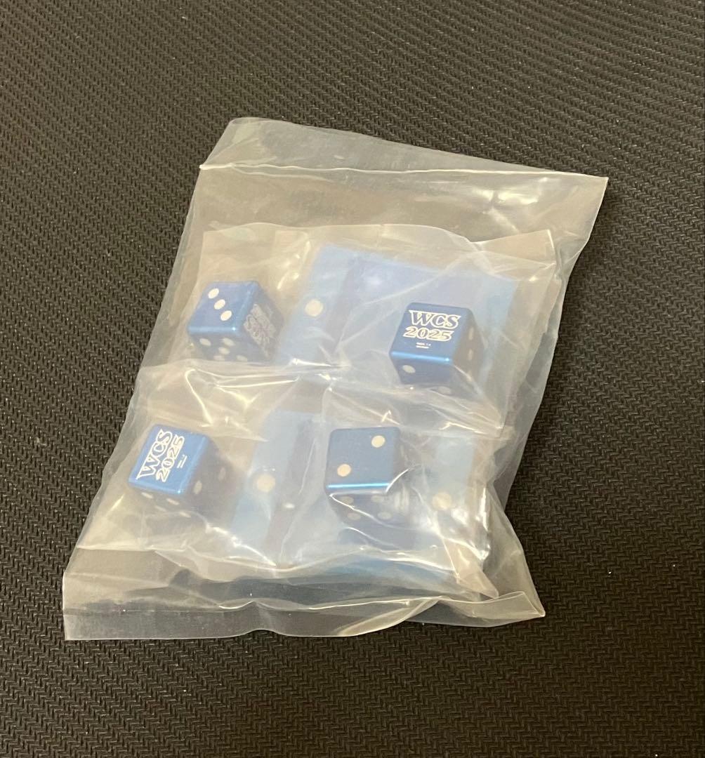 遊戯王 WCS2025 金属製ダイス　世界大会