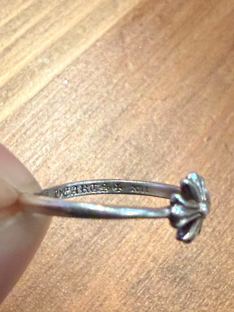 Chrom hearts925シルバー バブルガムリング