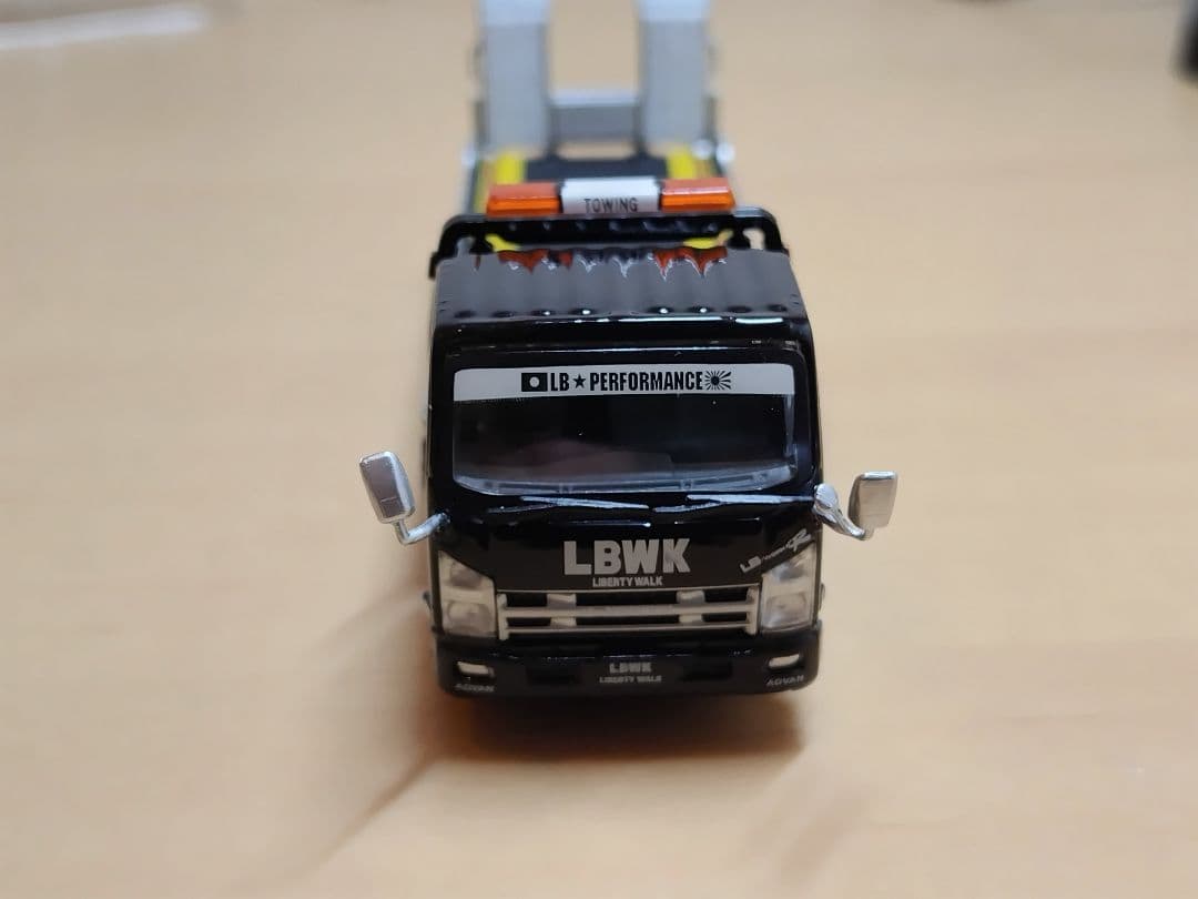 H*n様 MINI GT ISUZU トランスポーター & カートレーラー