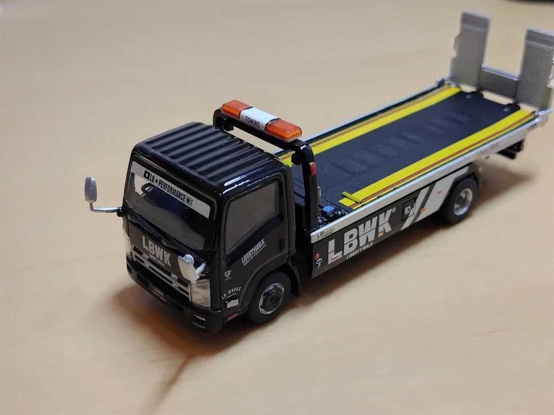 H*n様 MINI GT ISUZU トランスポーター & カートレーラー