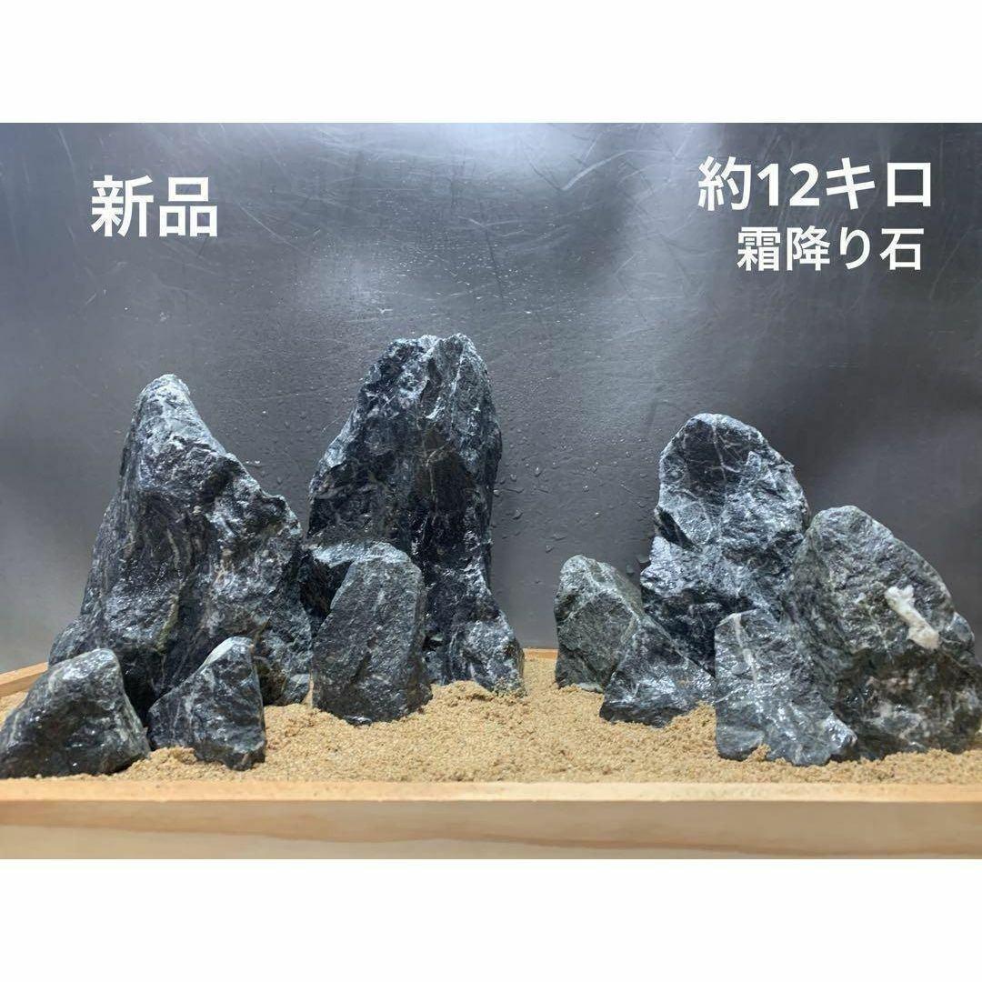 2[新品 親石付]清流石12キロ☆水槽 レイアウト 青龍石 龍王石