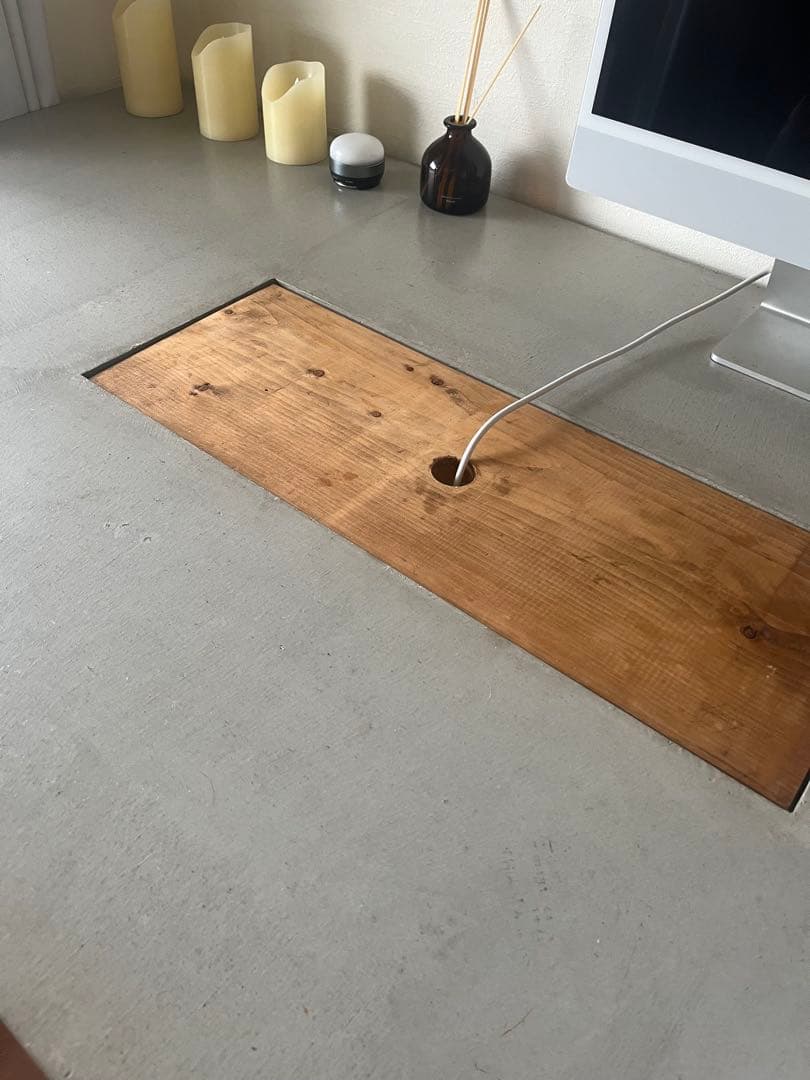引越特別価格【特注品】モルタル天板　ダイニングテーブル